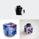 Fidget Bestsellers Bundle (choose your colors) Purple Galaxy Black and white
