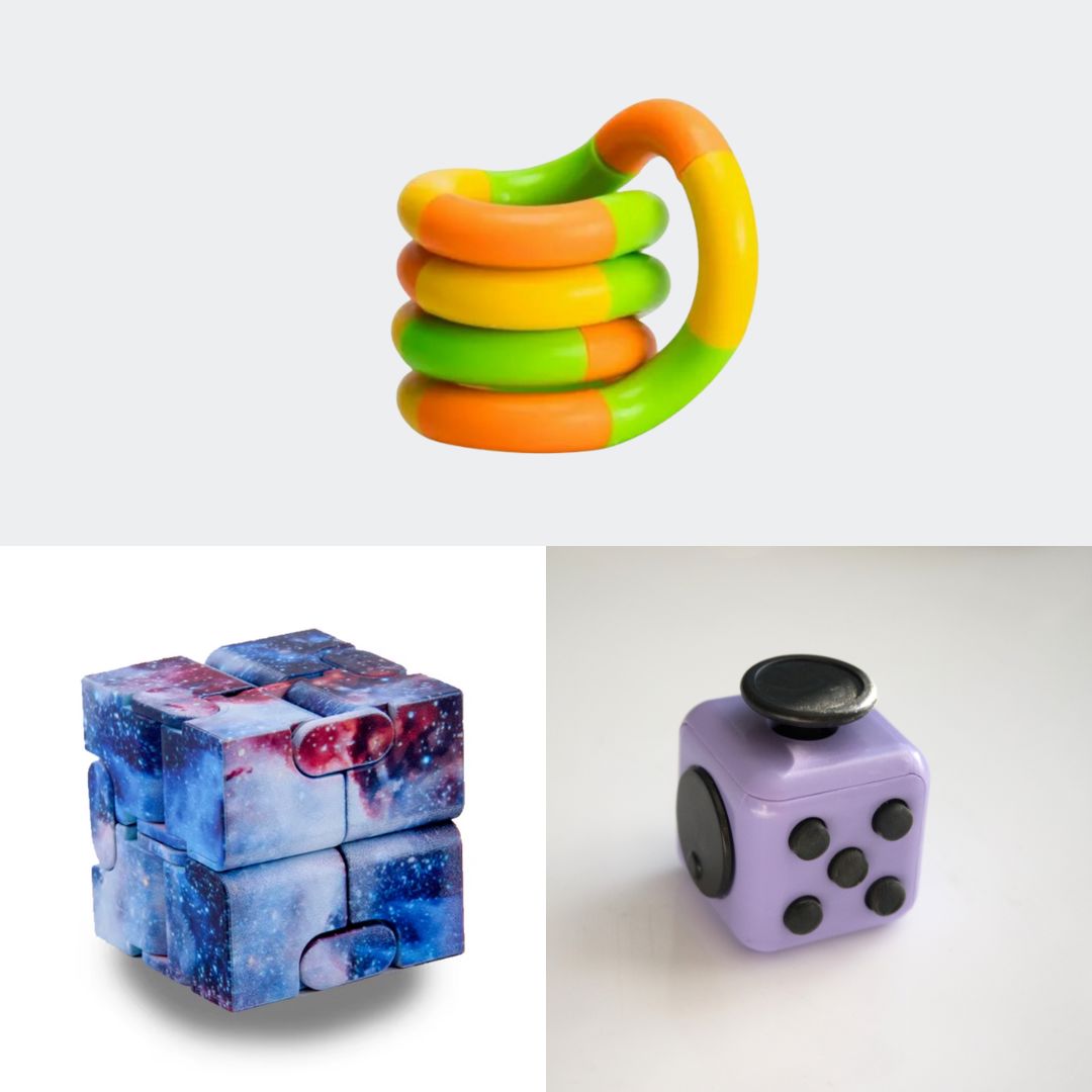 Fidget Bestsellers Bundle (choose your colors) Purple Galaxy Green yellow orange