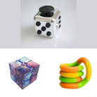 Fidget Bestsellers Bundle (choose your colors) Metallic Silver Galaxy Green yellow orange