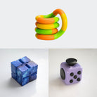 Fidget Bestsellers Bundle (choose your colors) Purple Blue Galaxy Green yellow orange