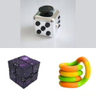 Fidget Bestsellers Bundle (choose your colors) Metallic Silver Purple Galaxy Green yellow orange