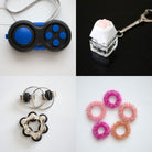Fidget Toy Favorites Bundle (choose your colors) Black Blue Pink Rose