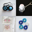 Fidget Toy Favorites Bundle (choose your colors) Pink Turquoise Blue Ocean