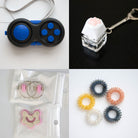 Fidget Toy Favorites Bundle (choose your colors) Pink Blue Golden Rainbow
