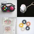 Fidget Toy Favorites Bundle (choose your colors) Pink Pink Golden Rainbow