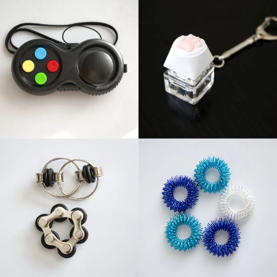 Fidget Toy Favorites Bundle (choose your colors) Black Classic Blue Ocean