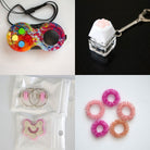 Fidget Toy Favorites Bundle (choose your colors) Pink Paint Splatter Pink Rose
