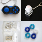Fidget Toy Favorites Bundle (choose your colors) White Blue Blue Ocean