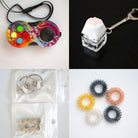 Fidget Toy Favorites Bundle (choose your colors) White Paint Splatter Golden Rainbow