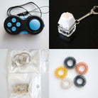Fidget Toy Favorites Bundle (choose your colors) White Turquoise Golden Rainbow