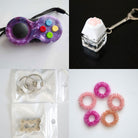 Fidget Toy Favorites Bundle (choose your colors) White Galaxy Pink Rose