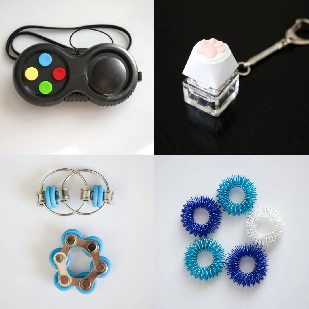 Fidget Toy Favorites Bundle (choose your colors) Turquoise Classic Blue Ocean