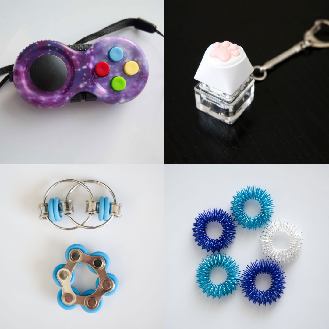 Fidget Toy Favorites Bundle (choose your colors) Turquoise Galaxy Blue Ocean