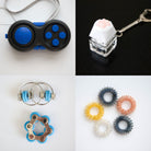Fidget Toy Favorites Bundle (choose your colors) Turquoise Blue Golden Rainbow