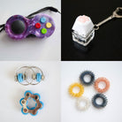 Fidget Toy Favorites Bundle (choose your colors) Turquoise Galaxy Golden Rainbow