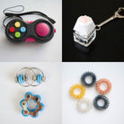 Fidget Toy Favorites Bundle (choose your colors) Turquoise Pink Golden Rainbow