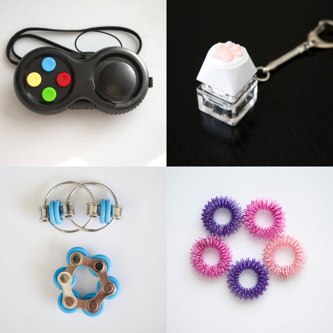 Fidget Toy Favorites Bundle (choose your colors) Turquoise Classic Pink Rose