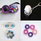 Fidget Toy Favorites Bundle (choose your colors) Turquoise Galaxy Pink Rose