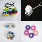 Fidget Toy Favorites Bundle (choose your colors) Turquoise Rainbow Pink Rose