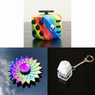 Rainbow Fidget Spinner + 2 Fidgets Bundle Sun Rainbow 