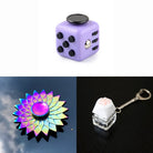 Rainbow Fidget Spinner + 2 Fidgets Bundle Sun Purple 