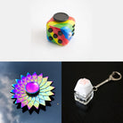 Rainbow Fidget Spinner + 2 Fidgets Bundle (choose your colors) Sun Rainbow 