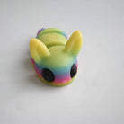 Rainbow Flexi-Bunnies Fidget by The Midori House Green Rainbow 