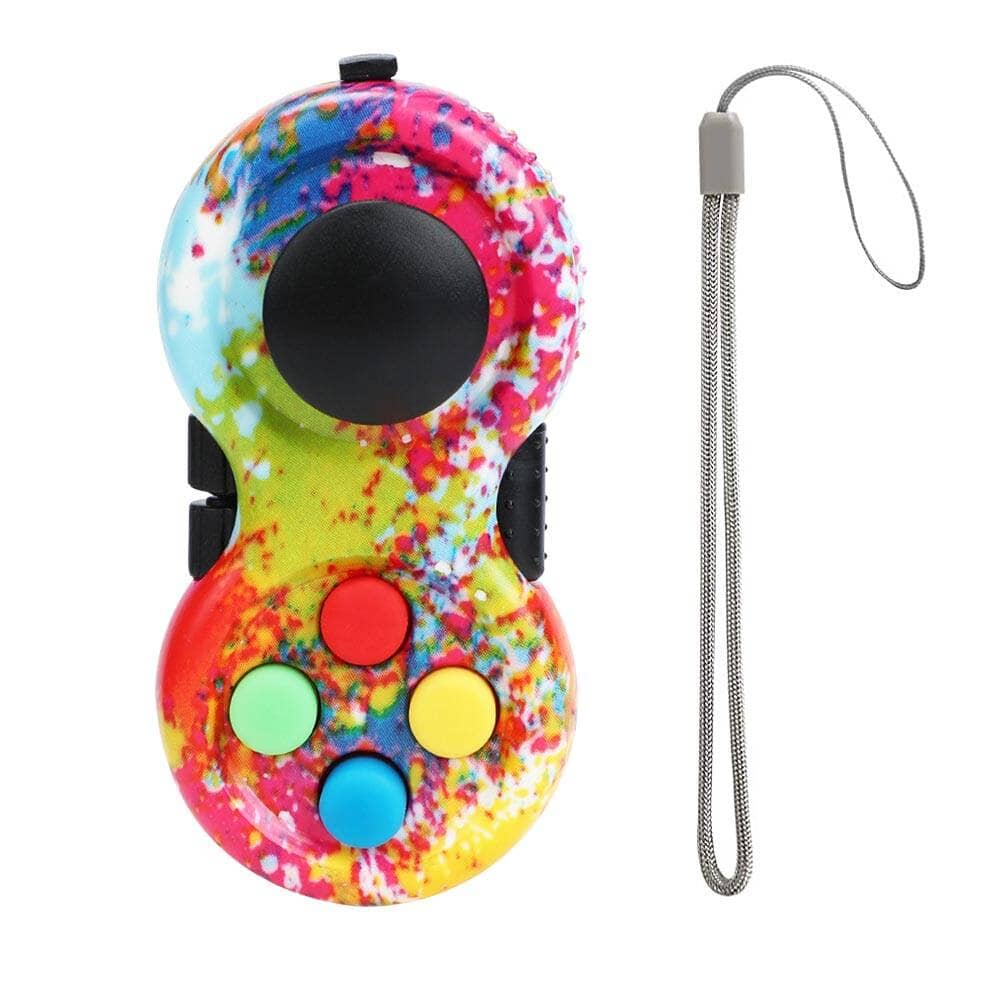 Game Controller Fidget Stim Toy Paint Splatter 