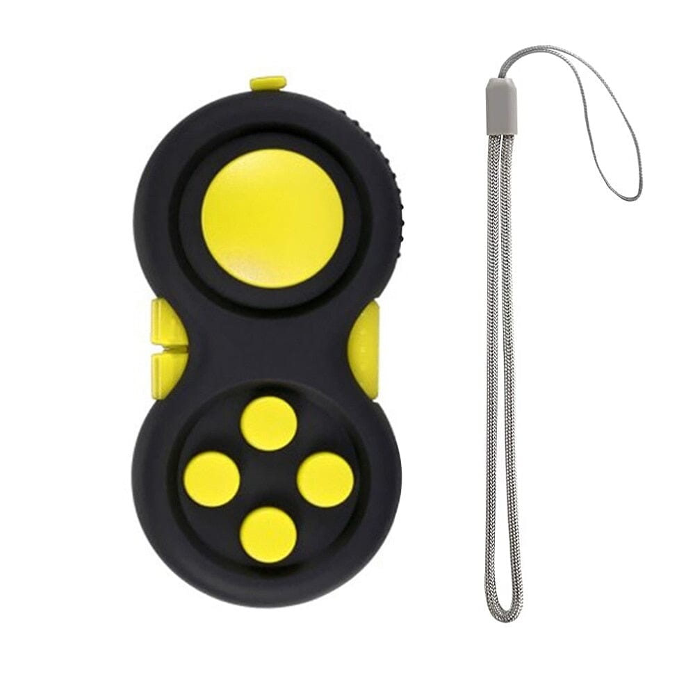 Game Controller Fidget Stim Toy Yellow 