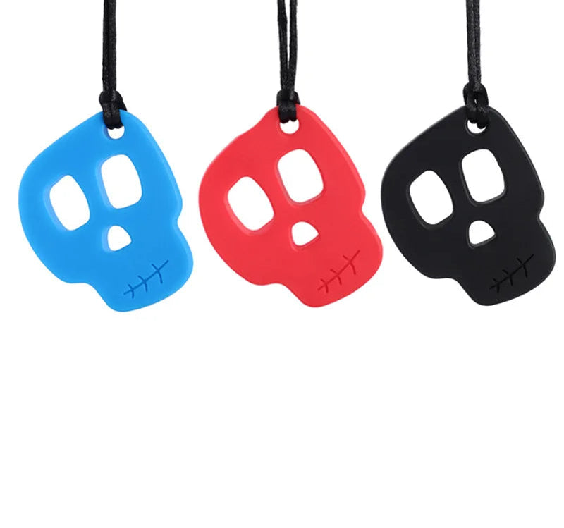 Skull Chew Necklace The Autistic Innovator 