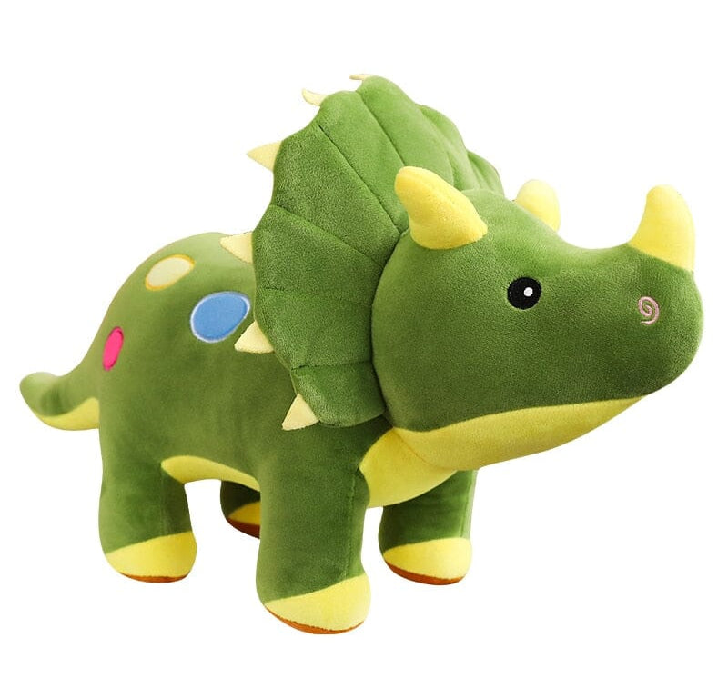 Triceratops Dinosaur Plush The Autistic Innovator Small Green 
