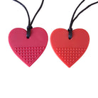 Heart Chew Necklace by The Autistic Innovator - The Autistic Innovator