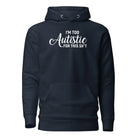 I'm Too Autistic for This Sh*t Unisex Hoodie Navy Blazer S 
