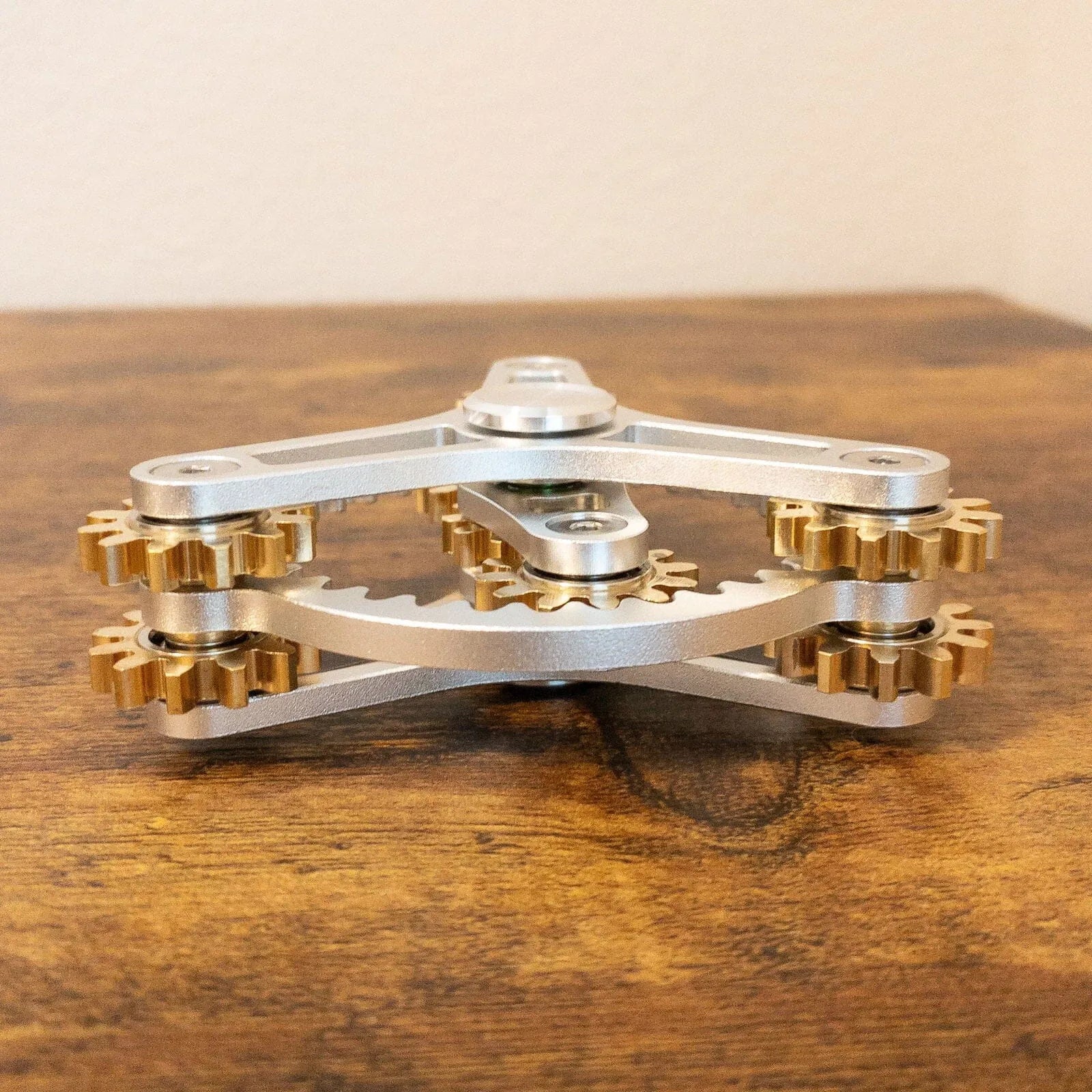 Intricate Metal Gear Fidget Spinner 