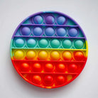 Bubble Wrap Fidget Toy (Large) Rainbow Circle 