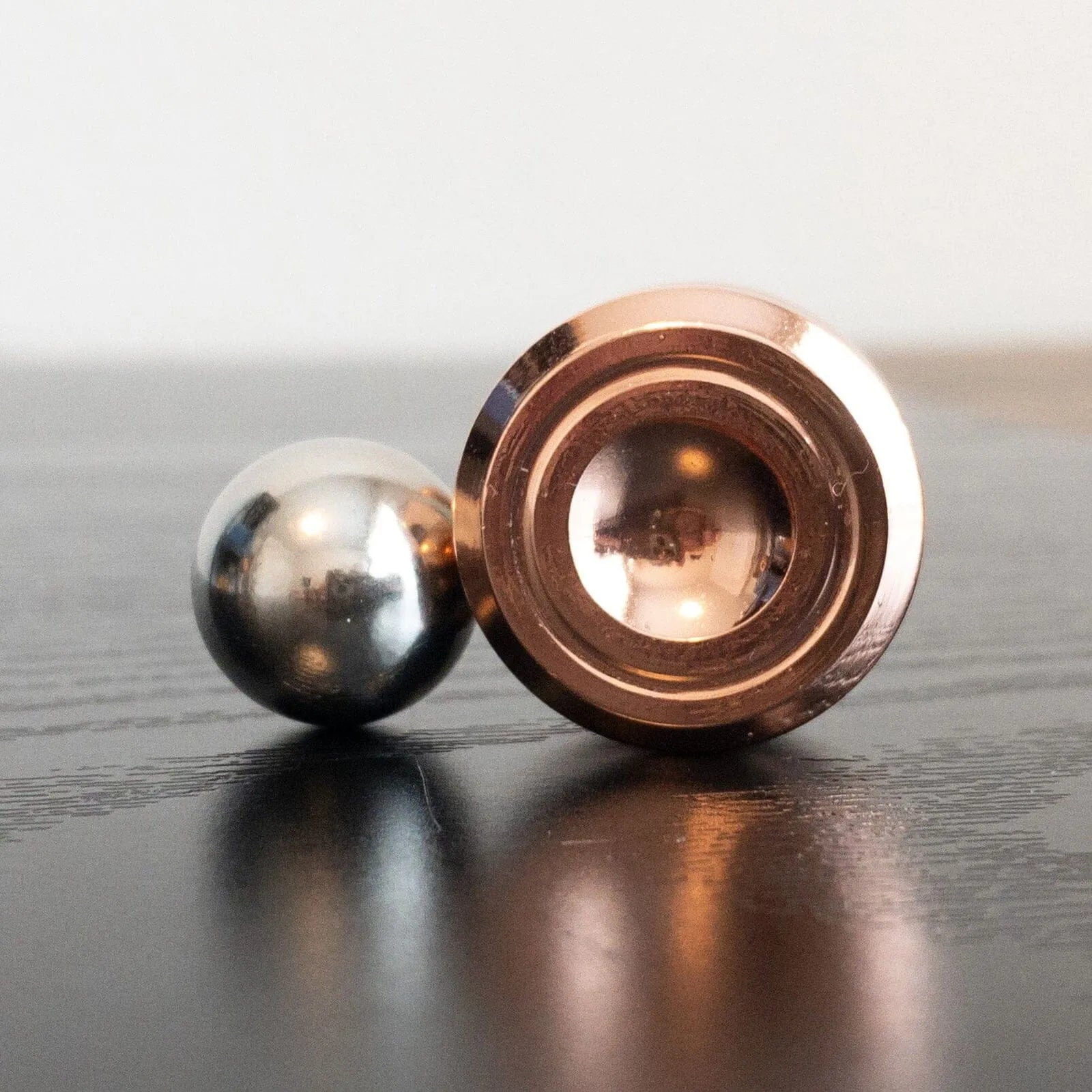 Magnetic Ball Fidget Toy Rose Gold 