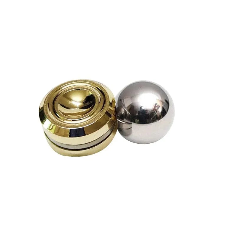 Magnetic Ball Fidget Toy Gold 