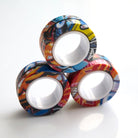 Magnetic Rings Fidget Toy Graffiti 