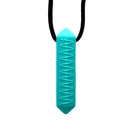 Mini Prism Chew Necklace Turquoise 