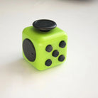 Push Button Fidget Cube Green 