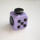 Push Button Fidget Cube Purple 