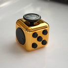 Push Button Fidget Cube Copper 