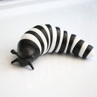 Slug Fidget Toy Black & White 