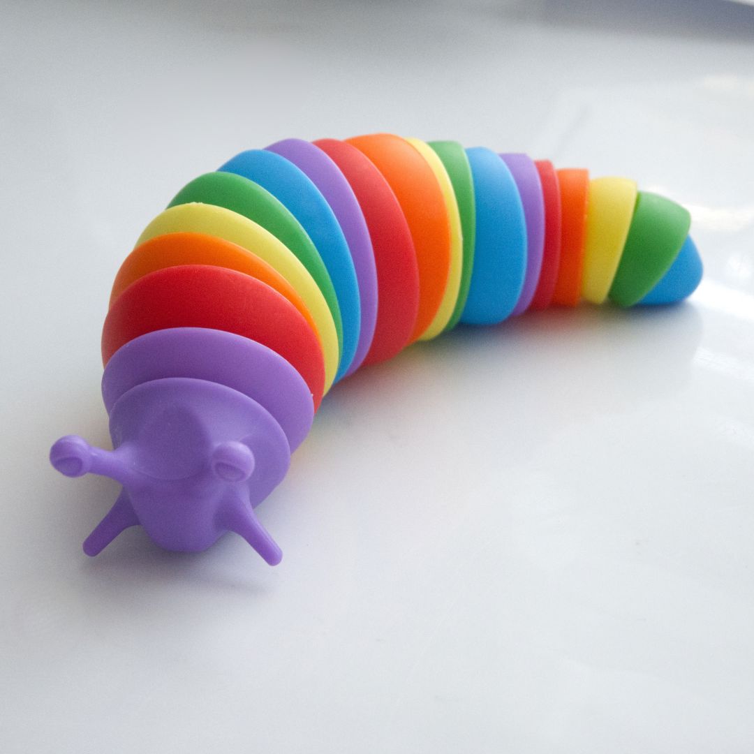 Slug Fidget Toy Purple 