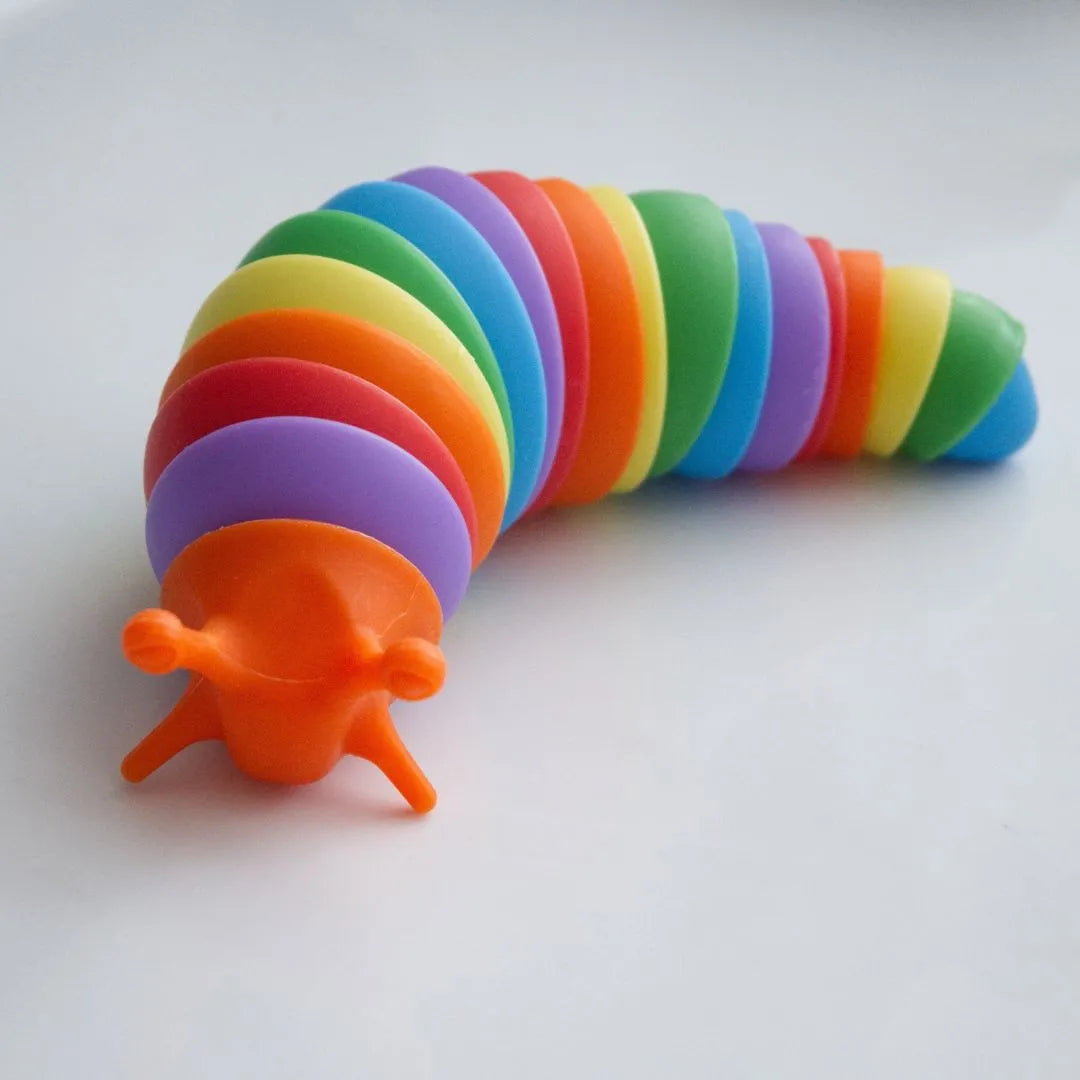 Slug Fidget Toy Orange 