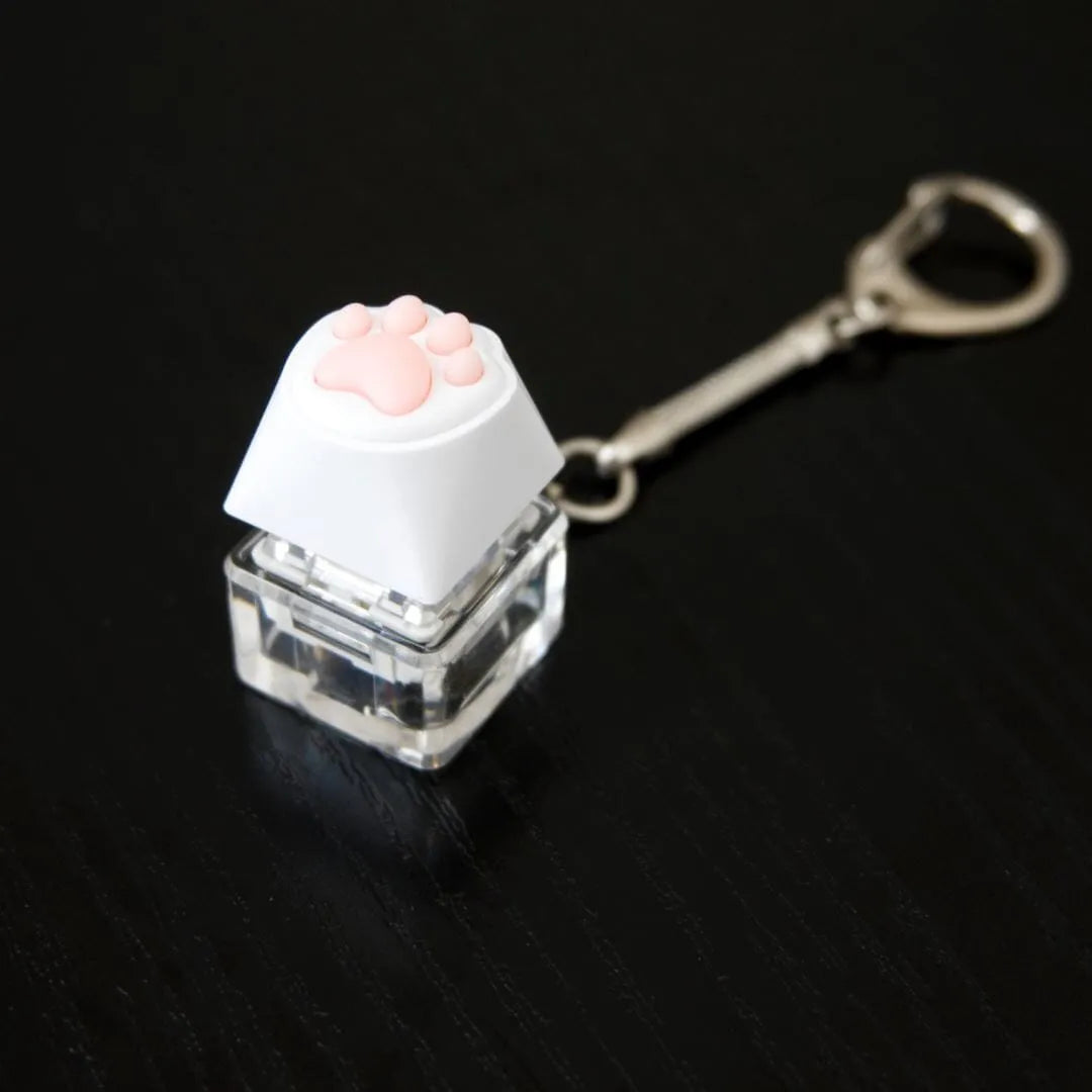 Paw Keyboard Fidget Keychain 