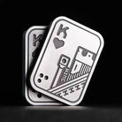 Playing Cards Slider Fidget Toy Silver 