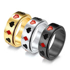 Poker Style Spinner Fidget Ring - The Autistic Innovator