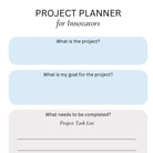 Printable Project Planner 