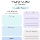 Printable Project Planner - The Autistic Innovator